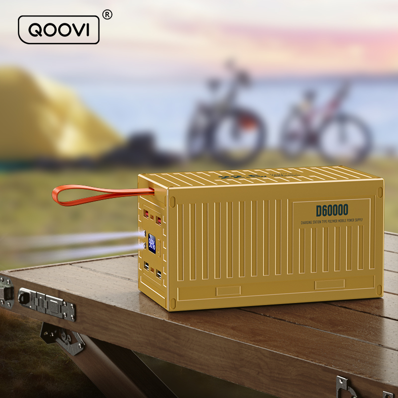 Outdoor Power Adapter Usb C - QOOVI 60000mAh قوة البنك 22.5W PD
